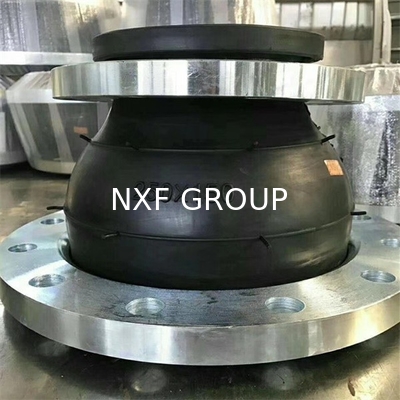 NXF DN 25-600 316/0Cr17Ni12Mo2/1.4401 Stainless Steel Pipe Fitting Flanged Type Flexible Reducing Rubber Expansion Joint