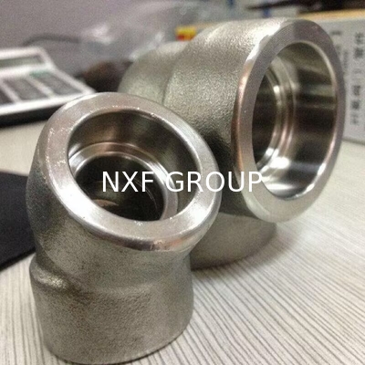 NXF ASTM UNSS31603 316L/00Cr17Ni14Mo2/1.4404 DN 15-1200 Class150-Class2500 SS 316L Socket Welding 45 Or 90 Degree  Elbow