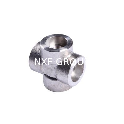 NXF ASTM UNSS31603 316L/00Cr17Ni14Mo2/1.4404 DN 15-1200 Class150-Class2500 Stainless Steel 316L Socket Welding Cross