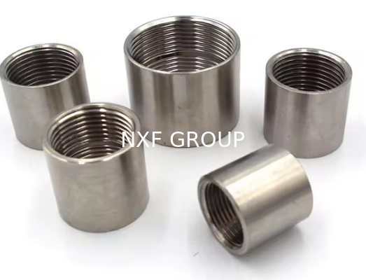 NXF ASTM A240 316H /1Cr17Ni12Mo2/31609 DN15-1200  Class 150-2500 Stainless Steel 316H Outer And Inner Threaded Coupling
