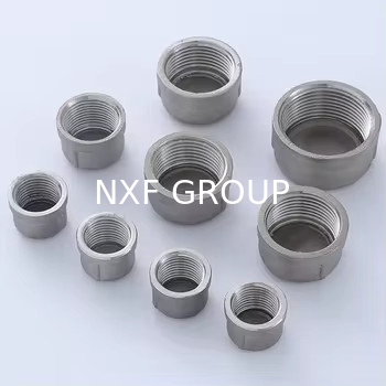 NXF ASTM A240 316H /1Cr17Ni12Mo2/31609 DN15-1200  Class 150-2500 Stainless Steel 316H  Forging High Pressure Threaded Cap