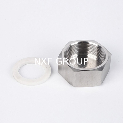 NXF ASTM UNSS31603 316L/00Cr17Ni14Mo2/1.4404 DN 15-1200 Class150-Class2500 Stainless Steel 316L Forging Threaded Cap