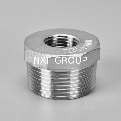 NXF ASTM A240 316H /1Cr17Ni12Mo2/31609 DN15-1200  Class 150-2500 Stainless Steel 316H Forging Threaded Hexagon Head Bushing