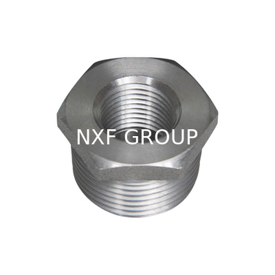 NXF ASTM UNSS31603 316L/00Cr17Ni14Mo2/1.4404 DN 15-1200 Class150-Class2500 SS 316L Threaded Hex Head Bushing and Flush Bushing