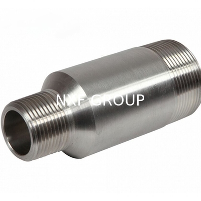 NXF ASTM UNSS31603 316L/00Cr17Ni14Mo2/1.4404 DN 15-1200 Class150-Class2500 Stainless Steel 316L Forging Threaded Swaged Nipple