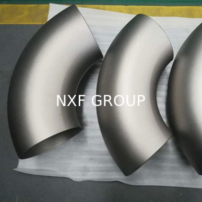NXF ASTM JIS EN 316Ti/0Cr18Ni12Mo2Ti  DN15-1200 SCH10-XXS Stainless Steel 316Ti BW 90° or 45° L/R S/R Butt Welding Elbow
