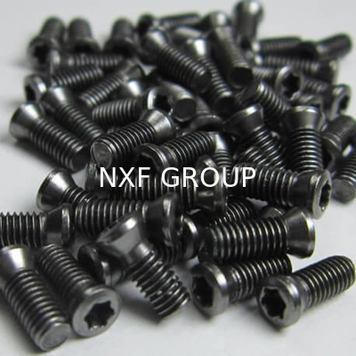 NXF DIN ST37-2/JIS SS400/ASTM A283C Diameter M1.6-20 Length 3-150mm S235JR Black Hexagon Socket Button Head Machine Screws