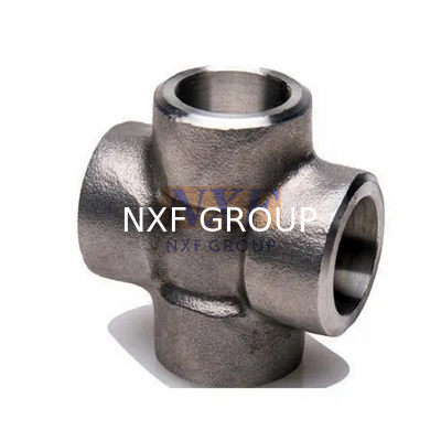 NXF ASTM UNS S31653 316LN/00Cr17Ni13Mo2N/s31653 DN 15-1200 Class150-Class2500 Stainless Steel 316LN Socket Welding Cross