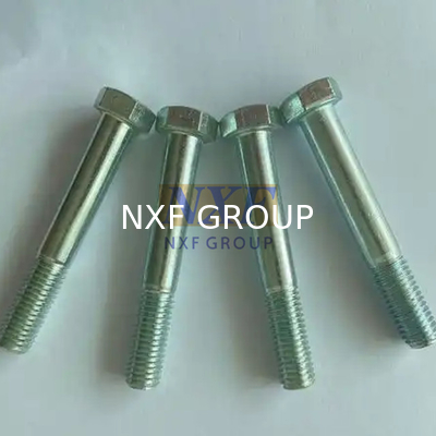 NXF S235JR/A105JRB/DINST37-2/JISSS400/ASTMA283C M3-M48 4-360MM Steel S235JR/A105JRB Galvanized Hex Head Bolts