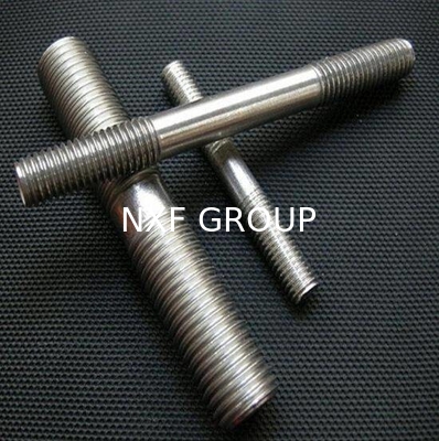 NXF  Astm A193 Gr B8 Stainless Steel 316/0Cr17Ni12Mo2/1.4401 Diameter M3-M48 Length 4-360MM  Stainless Steel 316 Stud Bolts