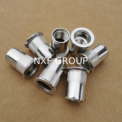 NXF ASTM JIS EN  Stainless Steel 316/0Cr17Ni12Mo2/1.4401 Diameter M3-M48 Length 4-360MM  Flat Head Vertical Grain Nuts
