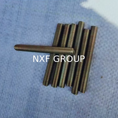 NXF S235JR/A105GR B/DINST37-2/JISSS400/ASTMA283C M14-M36  Length30-3000MM Steel S235JR/A105 GR B Mild Steel Threaded Rods