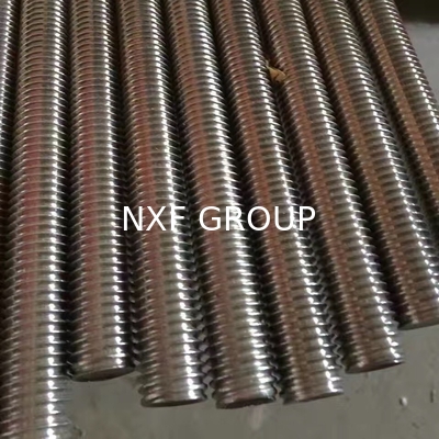 NXF ASTM JIS DIN Stainless Steel 316/0Cr17Ni12Mo2/1.4401 M14-M36 1mm-500mm Flexco 112e Fasteners Stainless Steel Thread Bar