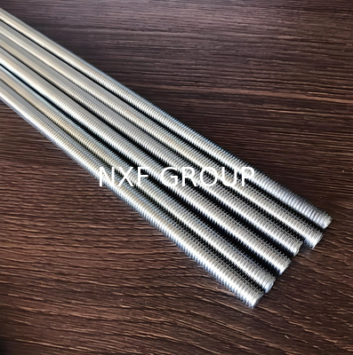 NXF ASTM JIS DIN Stainless Steel 316/0Cr17Ni12Mo2/1.4401 M14-M36 1mm-500mm Flexco 112e Fasteners Stainless Steel Thread Bar