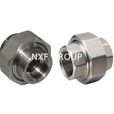 NXF ASTM UNS S31653 316LN/00Cr17Ni13Mo2N/s31653 DN15-1200 Class150-Class2500 SS 316L Socket Welding and Threaded Union
