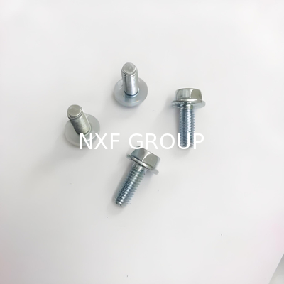 NXF S235JR/A105JRB/DINST37-2/JISSS400/ASTMA283C M10 4-360MM Steel Hexagon Flange Full Thread Half Thread Galvanized Bolts