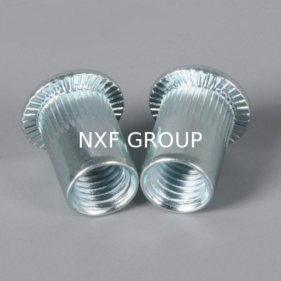 NXF S235JR/A105JRB/DINST37-2/JISSS400/ASTMA283C Diameter M3-M48 Length 4-360MM Flat Head Vertical Grain Nuts