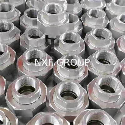 NXF ASTM JIS EN GOST 316Ti/0Cr18Ni12Mo2Ti DN15-1200 Class 150-2500 Stainless Steel 316Ti Socket Welding & Threaded Union