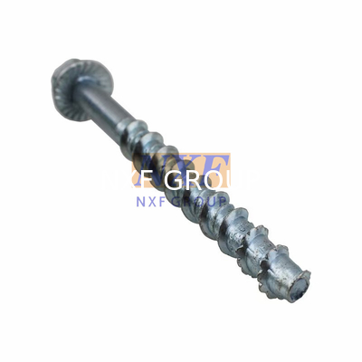 NXF S235JR/A105GR B/DINST37-2/JISSS400/ASTMA283C M6-M12 Length50-150MM S235JR Galvanized Concrete Self-tapping Anchor Bolt