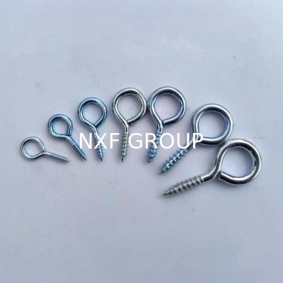 NXF ASTM UN 235JR/A105JRB/DINST37-2/JISSS400/ASTMA283C M1.6 12mm Super Screw Fasteners Carbon Steel Ring Screw