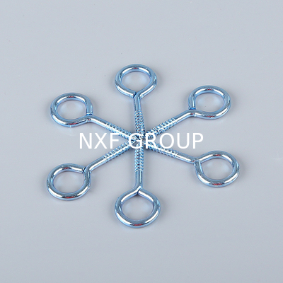 NXF ASTM UN 235JR/A105JRB/DINST37-2/JISSS400/ASTMA283C M1.6 12mm Super Screw Fasteners Carbon Steel Ring Screw