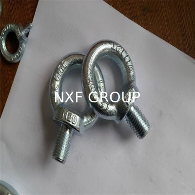 NXF S235JR/A105JRB/DINST37-2/JISSS400/ASTMA283C M16 6mm Class8.8 Bolt Weld 90105t0007 Galvanized Steel Eye Bolt