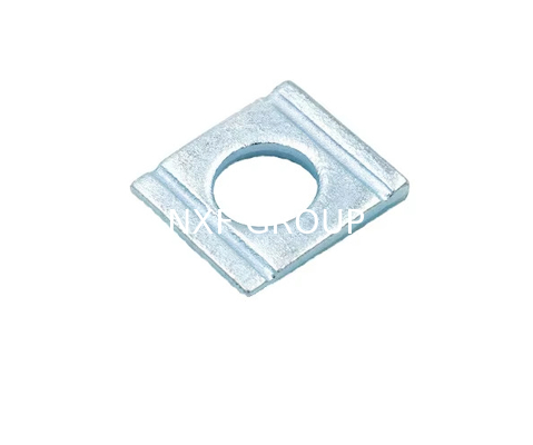 NXF S235JR/A105JRB/DINST37-2/JISSS400/ASTMA283C DIN934 Fasteners Carbon Steel Galvanized Square Gasket with Holes