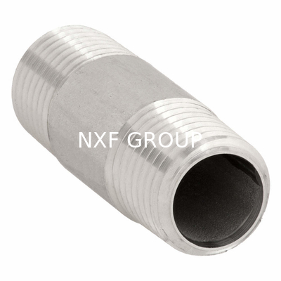 NXF  ASTM B127 MONEL 400 Alloy/UNS N04400 DN15-1200  Class 150-2500 Monel Alloy 400 Forging Threaded Nipple