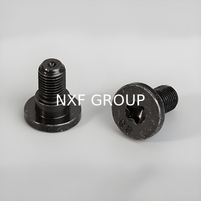 NXF DIN ST37-2/JIS SS400/ASTM A283C Diameter M1.6-20 Length 3-150mm S235JR Steel Black Step Bolts