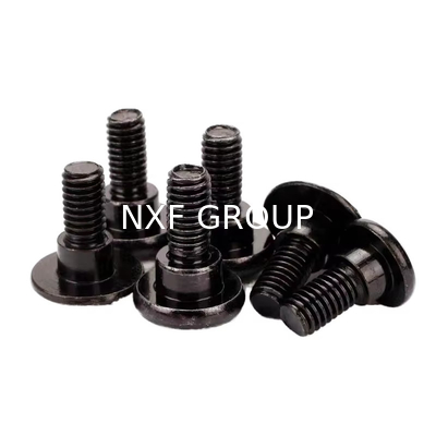 NXF DIN ST37-2/JIS SS400/ASTM A283C Diameter M1.6-20 Length 3-150mm S235JR Steel Black Step Bolts