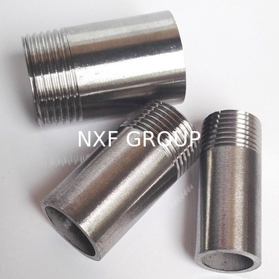 NXF  ASTM 316Ti/0Cr18Ni12Mo2Ti DN15-1200  Class 150-2500 Stainless Steel 316Ti Forging Threaded Both End One End Nipple