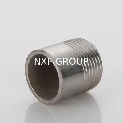 NXF  ASTM 316Ti/0Cr18Ni12Mo2Ti DN15-1200  Class 150-2500 Stainless Steel 316Ti Forging Threaded Both End One End Nipple