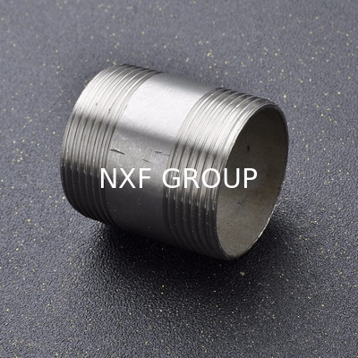 NXF  ASTM 316Ti/0Cr18Ni12Mo2Ti DN15-1200  Class 150-2500 Stainless Steel 316Ti Forging Threaded Both End One End Nipple