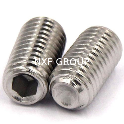 NXF ASTM DIN JIS 316Ti/0Cr18Ni12Mo2Ti  M8 12mm Stainless Steel 316Ti Hexagon Socket Screw Headless Machine Screw