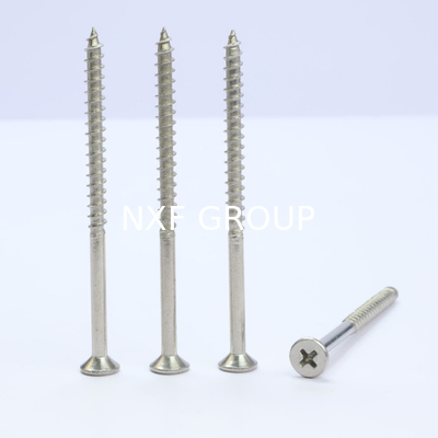NXF ASTM UNS 316Ti/0Cr18Ni12Mo2Ti ST3.1-ST6.1 Length10-90MM Stainless Steel 316Ti Countersunk Self-tapping Lerboard Srews