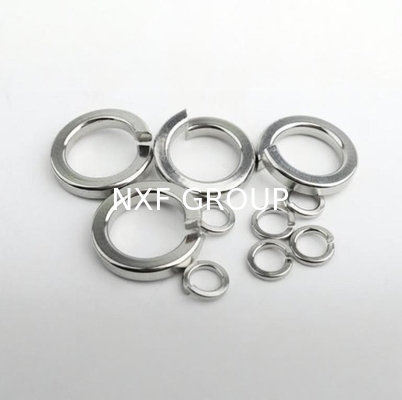 NXF ASTM JIS EN ANSI/ASME B18.21.1 316/0Cr17Ni12Mo2/1.4401 1/4  Stainless Steel 316 Standard Spring Lock Washers