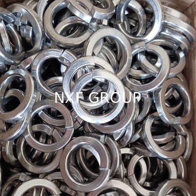 NXF ASTM JIS EN ANSI/ASME B18.21.1 316/0Cr17Ni12Mo2/1.4401 1/4  Stainless Steel 316 Standard Spring Lock Washers