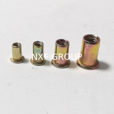 NXF S235JR/A105JRB/DINST37-2/JISSS400/ASTMA283C Diameter M3-M48 Length 4-360MM Willow Nut Flat Head Vertical Grain Nuts