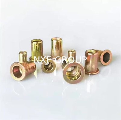 NXF S235JR/A105JRB/DINST37-2/JISSS400/ASTMA283C Diameter M3-M48 Length 4-360MM Willow Nut Flat Head Vertical Grain Nuts