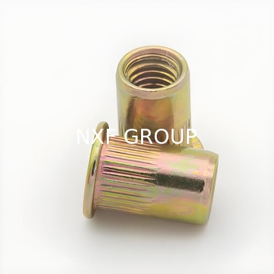 NXF S235JR/A105JRB/DINST37-2/JISSS400/ASTMA283C Diameter M3-M48 Length 4-360MM Willow Nut Flat Head Vertical Grain Nuts