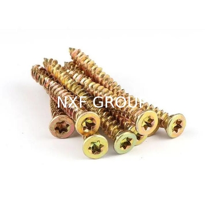 NXF ASTM DIN JIS S235JR/A105JRB/DINST37-2/JISSS400/ASTMA283C M8 Galvanizing Plum Blossom Head Threaded Screw