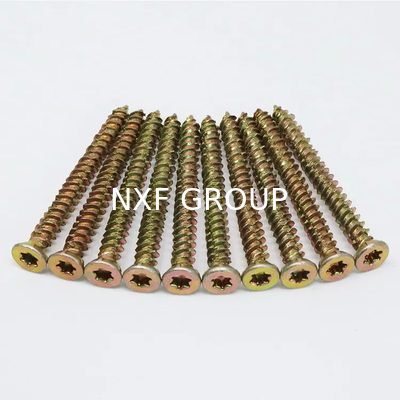 NXF ASTM DIN JIS S235JR/A105JRB/DINST37-2/JISSS400/ASTMA283C M8 Galvanizing Plum Blossom Head Threaded Screw