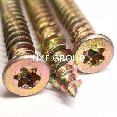 NXF ASTM DIN JIS S235JR/A105JRB/DINST37-2/JISSS400/ASTMA283C M8 Galvanizing Plum Blossom Head Threaded Screw