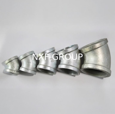 NXF ASTM JIS EN 316Ti/0Cr18Ni12Mo2Ti DN15-1200 Class150-2500 Stainless Steel 316Ti 45 90 Degree Casting Thread Elbow