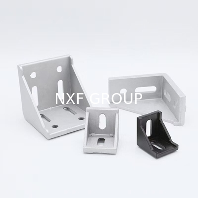 NXF ASTM JIS UNS A96010 Width 20mm Length 28mm Hight 28mm Customizable Aluminum 6061 Alloy Angle Corner Bracket