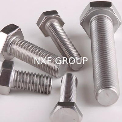 NXF ASTM A240 316Ti/0Cr18Ni12Mo2Ti  Diameter M20 Length 20MM Grade D6 Bolts Stainless Steel 316Ti Hex Head Bolts
