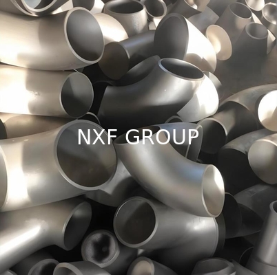 NXF ASTM B127 MONEL 400 Alloy/UNS N04400 DN15-1200  SCH10-XXS MONEL 400 BW 90° or 45° L/R S/R Butt Welding Elbow