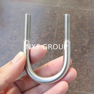 NXF ASTM JIS EN 316/0Cr17Ni12Mo2/1.4401 M10 55mm Hexbolt Fasteners Stainless Steel 316 U-Bolt