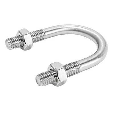 NXF ASTM JIS EN 316/0Cr17Ni12Mo2/1.4401 M10 55mm Hexbolt Fasteners Stainless Steel 316 U-Bolt
