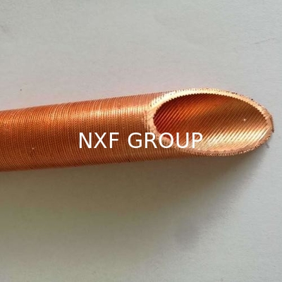 NXF ASTM B280/EN12735/JISH3300 C11000 C12200  Diameter 7.94-25.4mm Thickness 0.2-0.7mm Length 15m Finned Tube